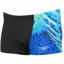 Speedo Men's Placement Digital V-Cut Aquashorts Print Black/Blue 30